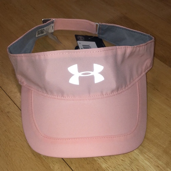 pink under armour visor